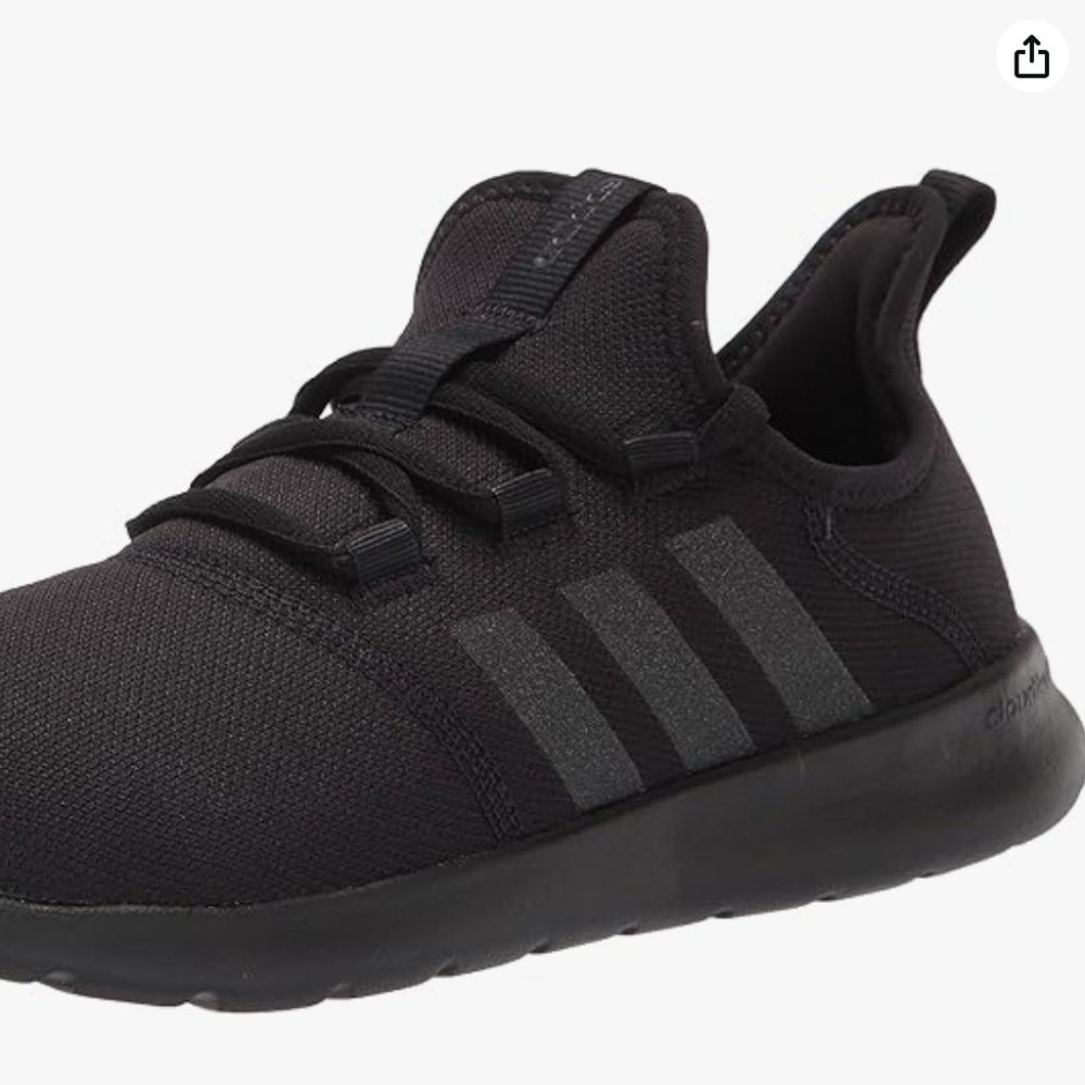 adidas Women's Cloudfoam Pure 2.0 Shoe Running Core Black size 7.5 LIKE NEW*